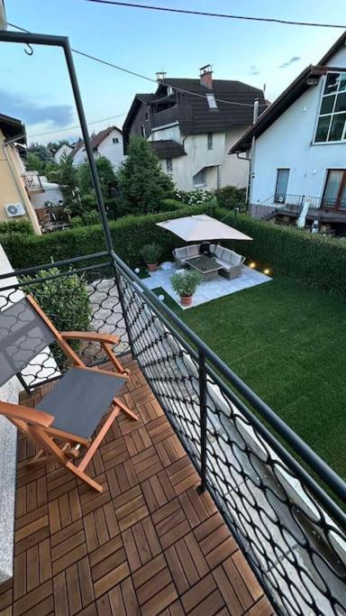 Вилла Privat House Lena With Garden&Free Parking Любляна Экстерьер фото